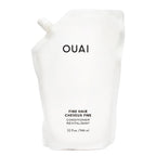 OUAI Fine Hair Conditioner Refill - Volumizing Conditioner Made with Keratin, Biotin and Chia Seed Oil - Adds Softness, Bounce and Volume - Free from Parabens, Sulfates, and Phthalates - 946ml