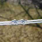 Safer Brand Zareba PARS-Z Poly Rope Connector, Silver, 5 Pack