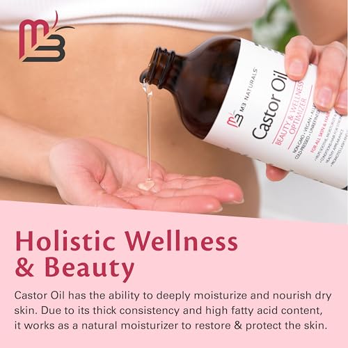 M3 Naturals Magnesium Lotion & Cold Pressed Castor Oil Bundle