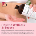 M3 Naturals Magnesium Lotion & Cold Pressed Castor Oil Bundle