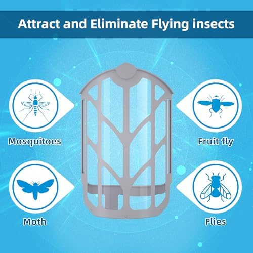 Refill Cartridge Kit Replacement Compatible with ZEVO M364 Flying Insect Trap (8 Pack)