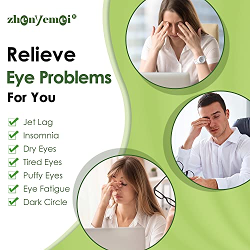 20 Pack Self Heating Eye Mask,6A Silk Cotton Material Steam Eye Mask, Self Heated Warm Compress For Fast Relief Of Dry Eyes, No Microwave Needed, Eye Treatment Products For Dry Eye Relief