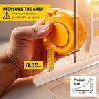 Shower Threshold Water Dam Barrier 67" - White Collapsible Shower Water Blocker - Guard for Walk in Shower - Water Guard Stopper for Floor - Shower Door Water Blocker by Hippo Dam