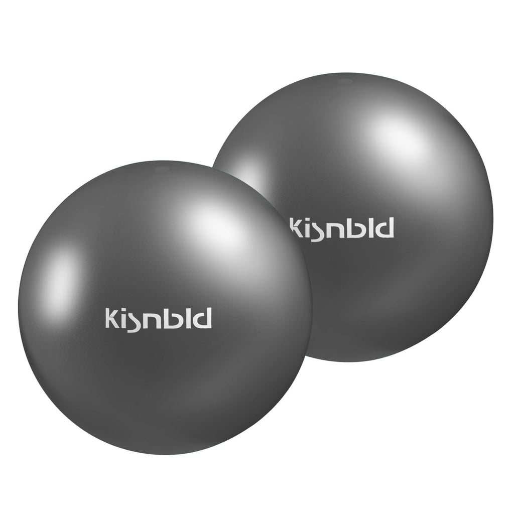 kisnbld Small Exercise Ball, 9 Inch Mini Pilates Ball, Anti Burst and Slip Resistant Mini Yoga Ball for Stability, Fitness, Physical Therapy, Stretching & Core Strength Workout at Home Gym & Office