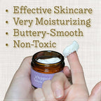 Handmade Whipped Tallow Balm, 100% Grass-fed Beef Tallow for Skin w/Organic Jojoba Oil, Natural Tallow Face Moisturizer, Relief For Dry Skin, Eczema, Baby, Chafing - 2 oz (Lavender & Vanilla)