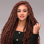 Bileaf Passion Twist Hair 8 Packs Pretwisted Passion Twist Crochet Hair 14 Inch Crochet Hair Passion Twists, Boho Passion Twists Hair Pre Looped Synthetic Passion Twist Crochet Braids #350