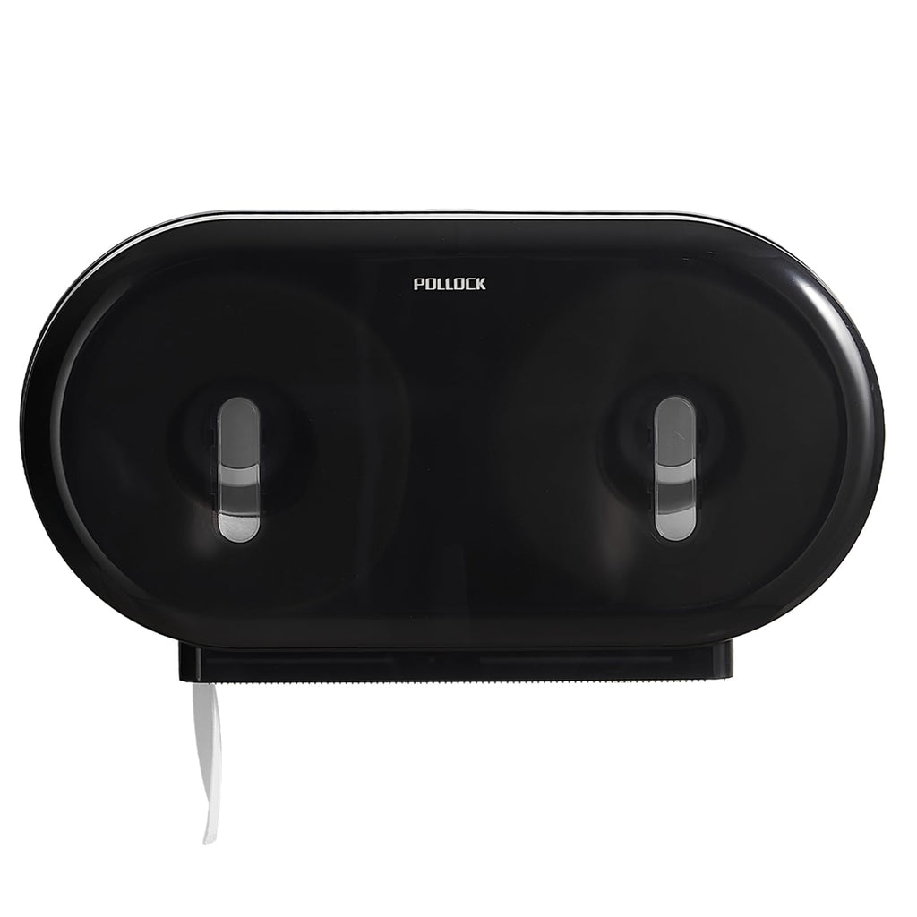 Pollock Commercial Twin Jumbo Toilet Tissue Dispenser,Hold 9” Double Roll