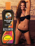 Australian Gold Dark Tanning Accelerator Lotion, 8.5 Fluid Ounce