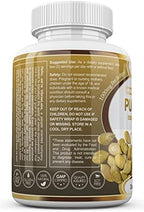 Pumpkin Seed Oil - 100% Cold Pressed Pure 1000mg Extraction - Best for Hair Growth, Younger Looking Skin & Face, Bladder Control Supplement, 60 Softgels