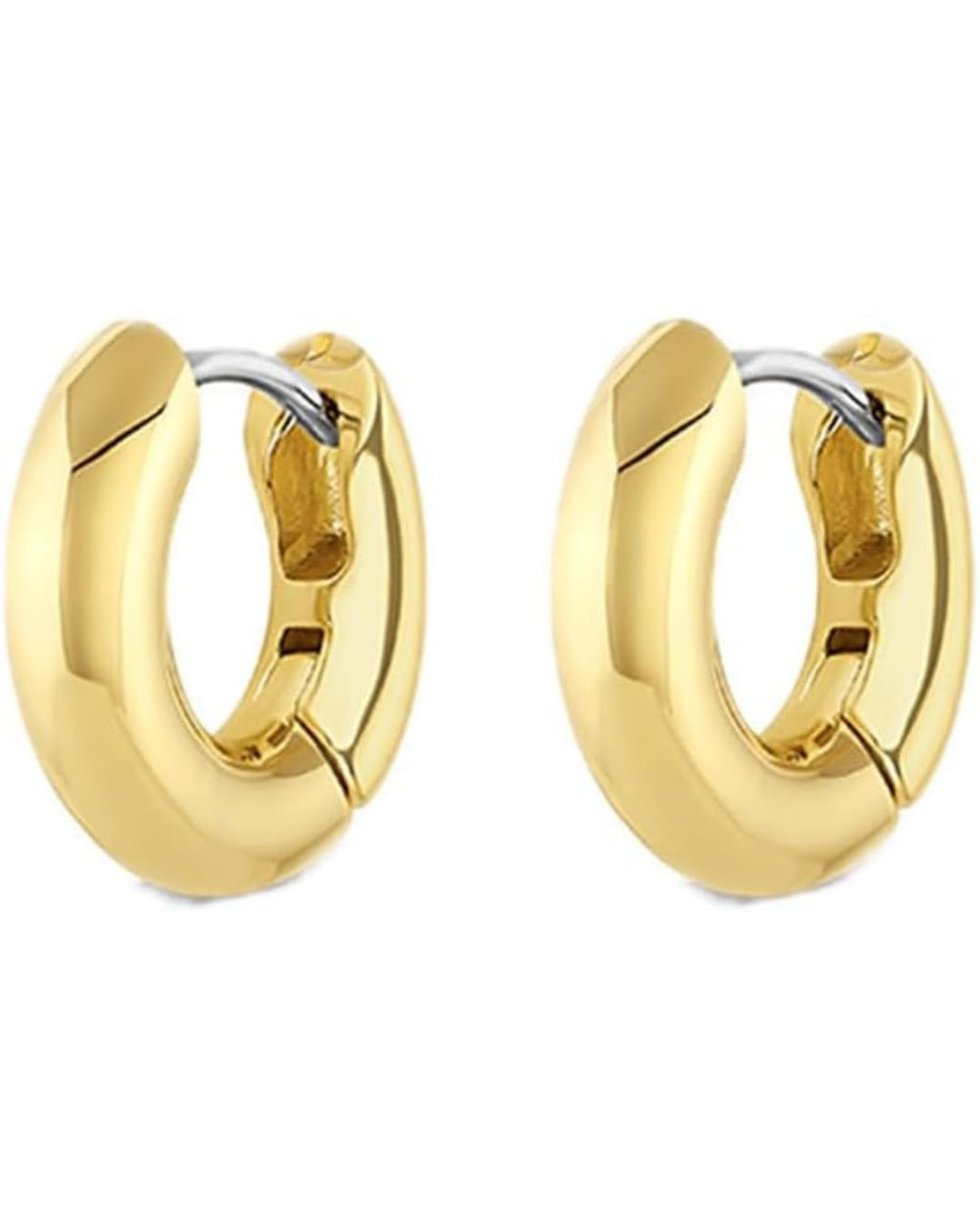 gorjana - Lou Huggies 1/2" Drop - 18k Gold Plated for Women
