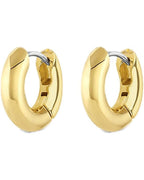 gorjana - Lou Huggies 1/2" Drop - 18k Gold Plated for Women