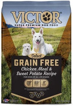Victor Super Premium Dog Food – Grain Free Chicken Meal & Sweet Potato Recipe - Dry Dog Food for Dogs of All Life Stages – High Protein Dry Dog Food for All Normally Active Dogs, 15 lb