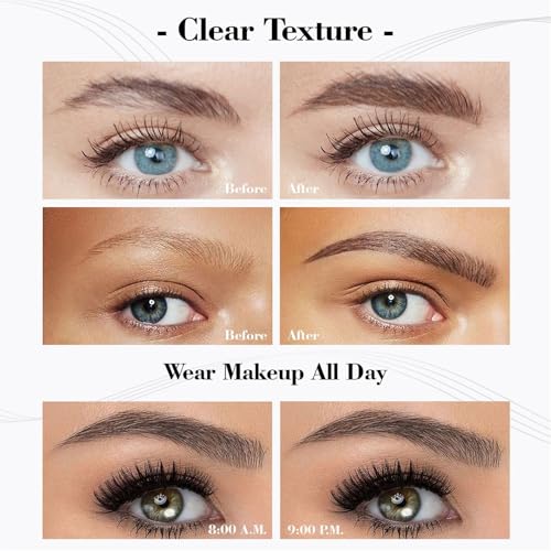 Eyebrow Pencil Eyebrow Microblading Pen - Liquid Eyebrow Pen Micro 4 Point Brow Pen Lift & Brow Pencil Snatch, Eye Makeup Long-Lasting Waterproof Natural Eyebrow Hair 2 PCS (Light Brown)