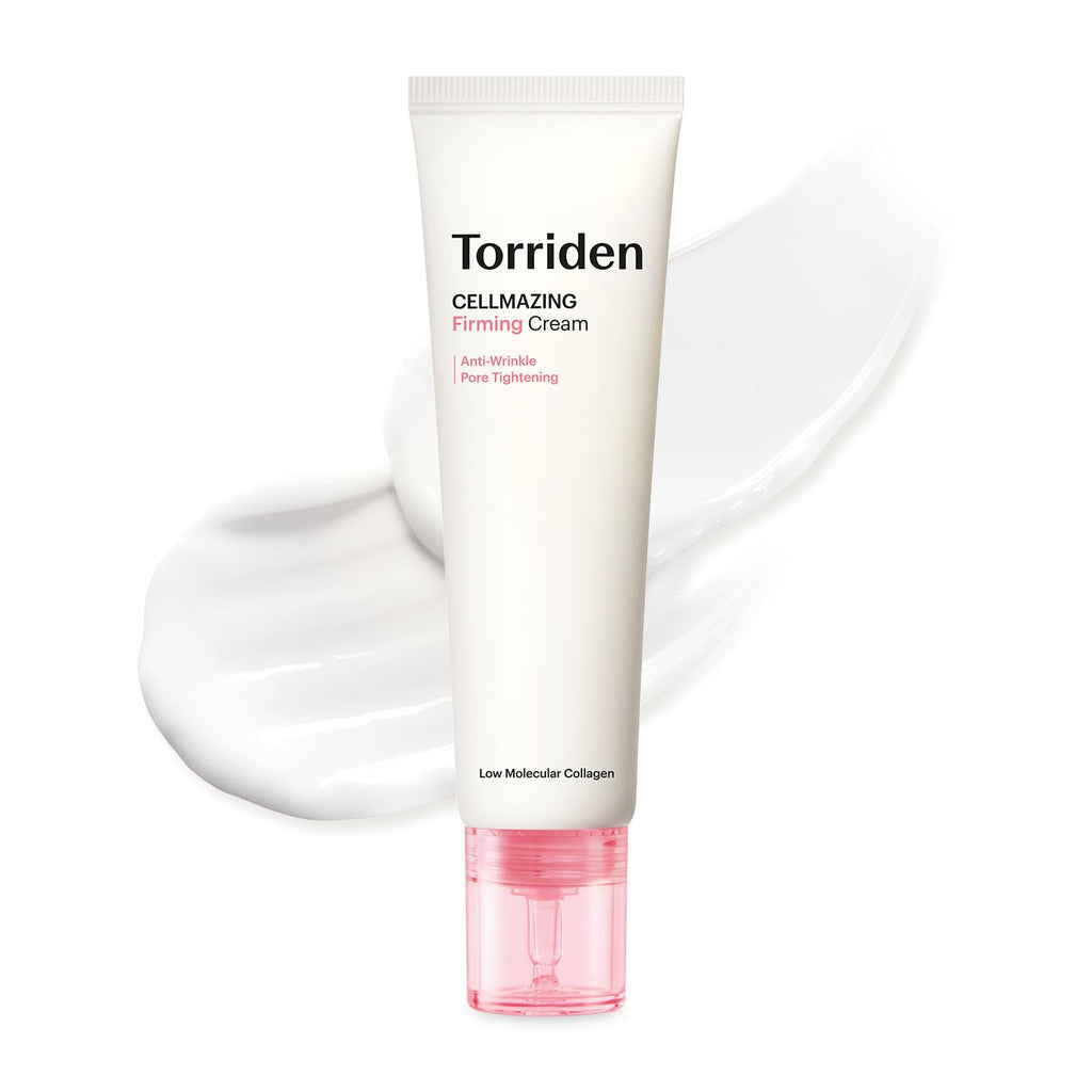 Torriden CELLMAZING Collagen Firming Cream 60ml (2.02 fl.oz.) | Improving Saggy Pore and Wrinkle | 5D Collagen Complex, Amino Acid Complex, Peptide | Korean Skincare