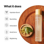 MAY COOP Moisture Essence Toner for Anti-Aging Korean Skincare 150mL – Hydrating Skin with Wildcrafted Centella Asiatica, Rice Water & Birch Bark – Nourishing – Fast-Absorbing