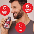 HAPPY NUTS Comfort Cream Deodorant For Men: Anti-Chafing Sweat Defense, Odor Control, Aluminum-Free Mens Deodorant & Hygiene Products for Men's Private Parts 2.25 oz. (Original)