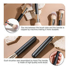 BS-MALL Makeup Brush Set 4 Pcs Premium Foundation Synthetic Powder Concealers Makeup Brushes Big Cosmetic Brushes…