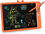 KOKODI LCD Writing Tablet, 10 Inch Colorful Toddler Doodle Board Drawing Tablet, Erasable Reusable Electronic Drawing Pads, Educational and Learning Toy for 3-6 Years Old Boy and Girls