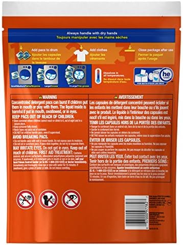 Tide Pods Plus Downy He Turbo Laundry Detergent Pacs April Fresh, 26 ct