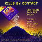 Ortho Fire Ant Mound Blitz, Fire Ant Killer, For Lawns and Around Ornamental Plants, 8 Pre-Measured Packs