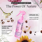 Eva NYC Mane Magic 10-in-1 Hair Primer for Fine Hair: Heat Protectant, Strengthening & Nourishing Styling Product With Sunflower Seed & Argan Oil, 5.4 fl oz