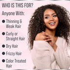Tsubaki Hair Mask. Premium Japanese Camellia Oil (Tsubaki) Butter for Moisturizing, Hydrating, Repair & Growth. Camellia Seed Oil Treatment for Dry, Curly, Frizzy, Damaged & Color Treated Hair