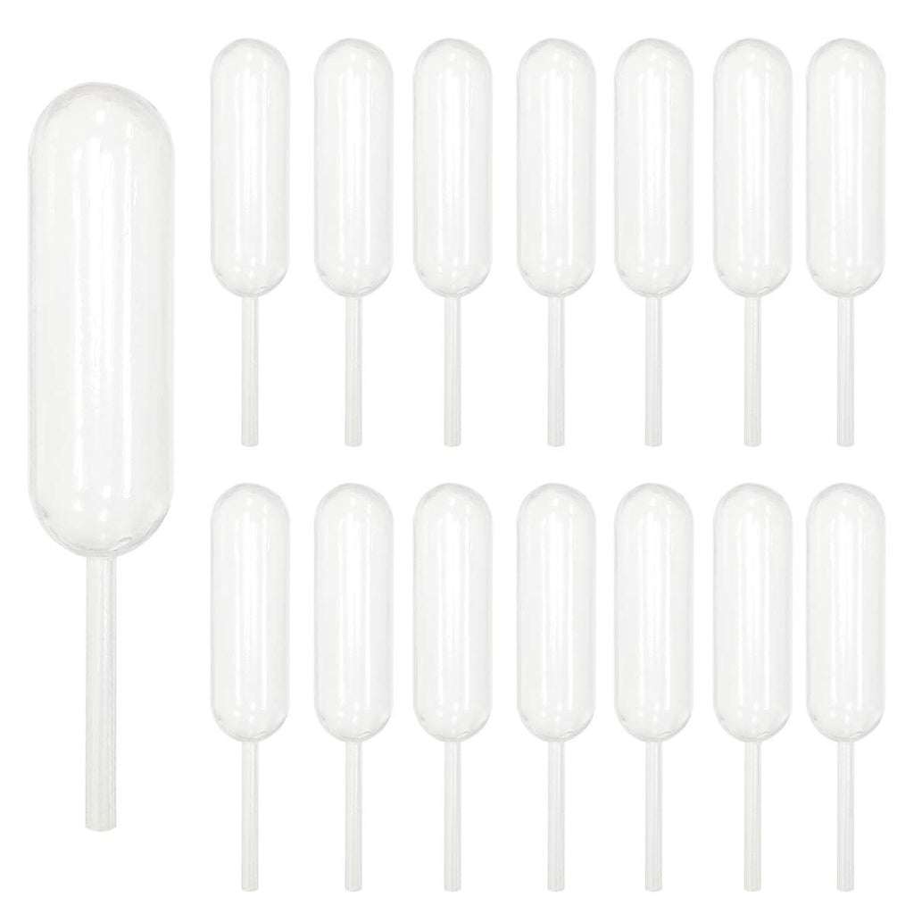 Cupcakes Pipettes 100PCS 4ml Clear Plastic Transfer Liquid Dropper Pipettes