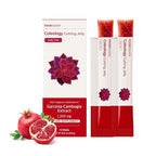 FOODOLOGY Coleology Cutting Stick Jelly – Appetite Suppressant, Chia Seeds, Garcinia Cambogia HCA, Korean Dietary Supplement with Collagen (20 Counts, Pomegranate)