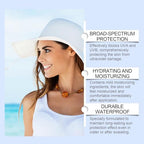 Heartleaf Silky Moisture Sunscreen, Moisture Daily Sunscreen, Korean SPF 50+ PA++++ Clear Filter Sun Essence, No White Cast, Hydrating, Moisturizing, Cools Down, Light Finish, Updated 3pc