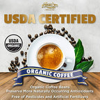 Mt. Whitney Organic French Roast, Dark Roast, Low Acid Coffee (Ground, 12 Oz)