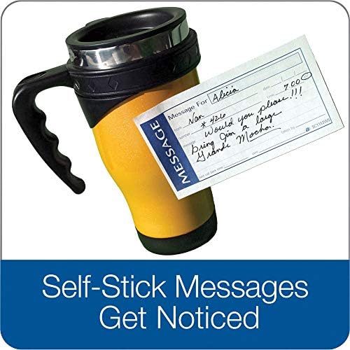 Adams Write 'N Stick Message Pad, 2-Part, Carbonless, Blue, 5-1/4" x 11", 200 Sets per Book (SC1153WS) & Money and Rent Receipt Book, 2-Part Carbonless, 5-1/4" x 11", Spiral Bound