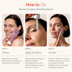 Solawave Renew Complex Serum for Face & Neck | Boost the Effects of Solawave Facial Wand | Red Light Therapy for Face & Microcurrent Facial Device for Anti-Aging & Skin Tightening | Solawave Original