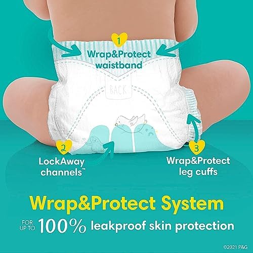 Pampers Disposable Diapers Size 6, Swaddlers 108 Count + Overnight (42 Count)