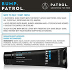 Bump Patrol Cool Shave Gel - Sensitive Clear Shaving Gel With Menthol Prevents Razor Burn, Bumps, Ingrown Hair - 4 Ounces 3 Pack