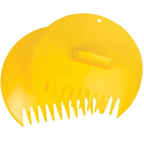 Rocky Mountain Goods Classic Leaf Scoops - Yellow Collector Leaf Grabbers with Handles for Easy Yard Cleanup - Claw Rake Tips for Gathering and Scooping Leaves and Grass