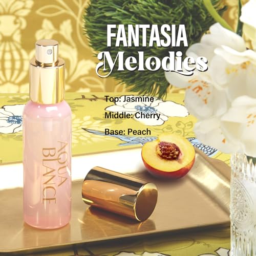 Body Spray for Women, Body Fragrance Mist Gift Set, 3-Pack, Each 60ml/2.1 FlOz, Travel Size Three Scents, Womens Body Spray