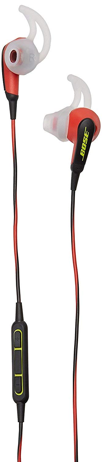 Bose SoundSport in-Ear Headphones - Apple Devices, Power Red - 741776-0040