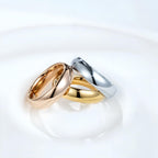 stino 18Pcs Fadeless Gold Plated Rings Set for Women & Men (Gold Plated)