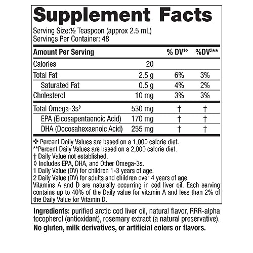 Nordic Naturals Children’s DHA, Strawberry - 4 oz for Kids- 530 mg Omega-3 with EPA & DHA - Brain Development & Function - Non-GMO - 48 Servings