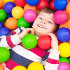 Play Balls for Ball Pit, Plastic Crush Proof, Phthalate & BPA Free, Assorted Colors. (1000 Balls)