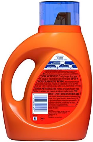 Tide Original Scent HE Turbo Clean Liquid Laundry Detergent, 40 oz, 25 loads