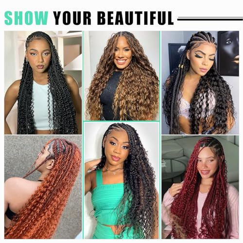 613 Blonde Braiding Hair 100g Deep Wave Bulk Human Hair Brazilian Virgin Curly Human Hair Extensions for Boho Braids No Weft 2 Braids Per Pack Wet and Wavy Human Hair Braiding Hair (#613, 20 inch)