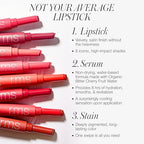 RMS Beauty Legendary Serum Lipstick - Satin Finish Lip Color, Serum Lip Stain Hybrid, Long Lasting Lipstick for Women, Hydrating Lip Tint Stain