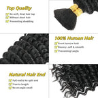 Human Braiding Hair for Boho Braids