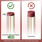 CATKIN Glossy Lip Balm 3pcs Gift Set, Ultra Hydating Glow Lip Tinted Jelly Plump Melting Balm Shea Butter Repair Soothing For Dry Lips Dewy Finished 0.12 oz 02