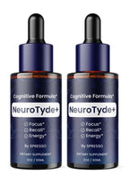 (2 Pack) Neurotyde Drops, Official Nuerotyde+ Liquid Supplement Dropppers with Premium Ingredients, Advanced Formula Support for Memory, Overall Health & Wellness Reviews (4oz/120ml)
