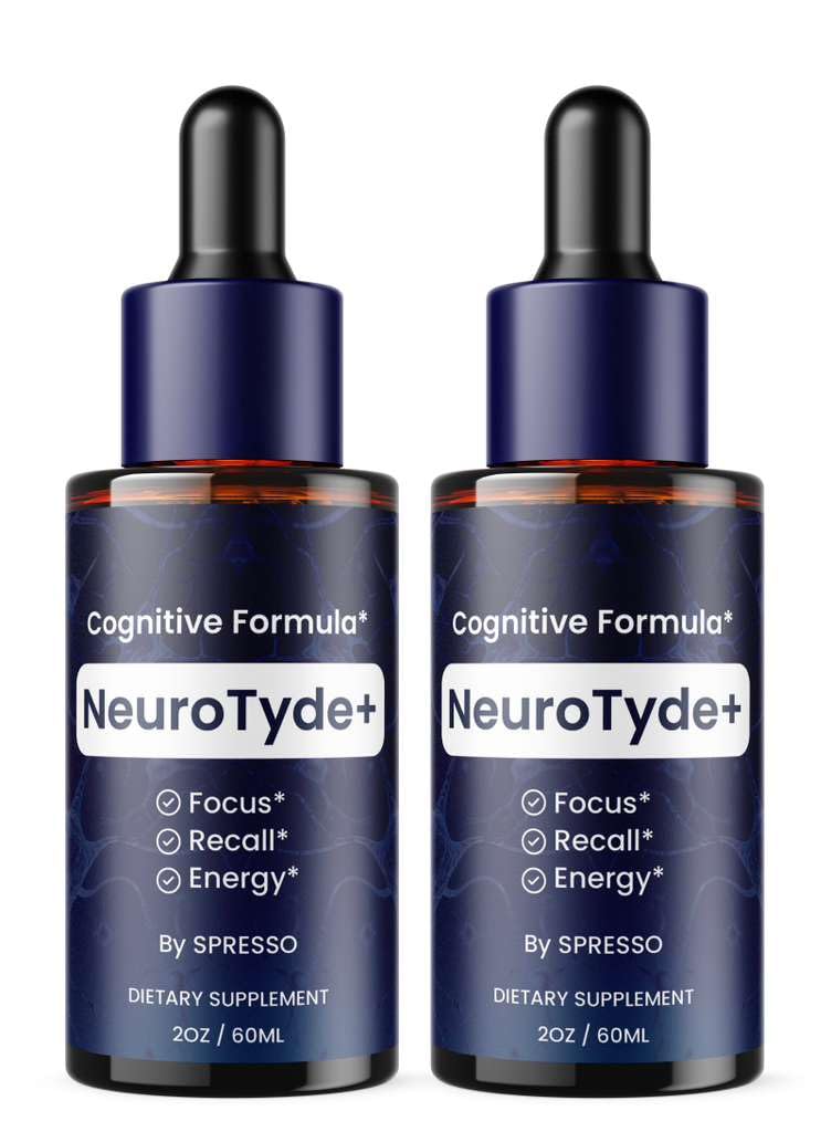 (2 Pack) Neurotyde Drops, Official Nuerotyde+ Liquid Supplement Dropppers with Premium Ingredients, Advanced Formula Support for Memory, Overall Health & Wellness Reviews (4oz/120ml)