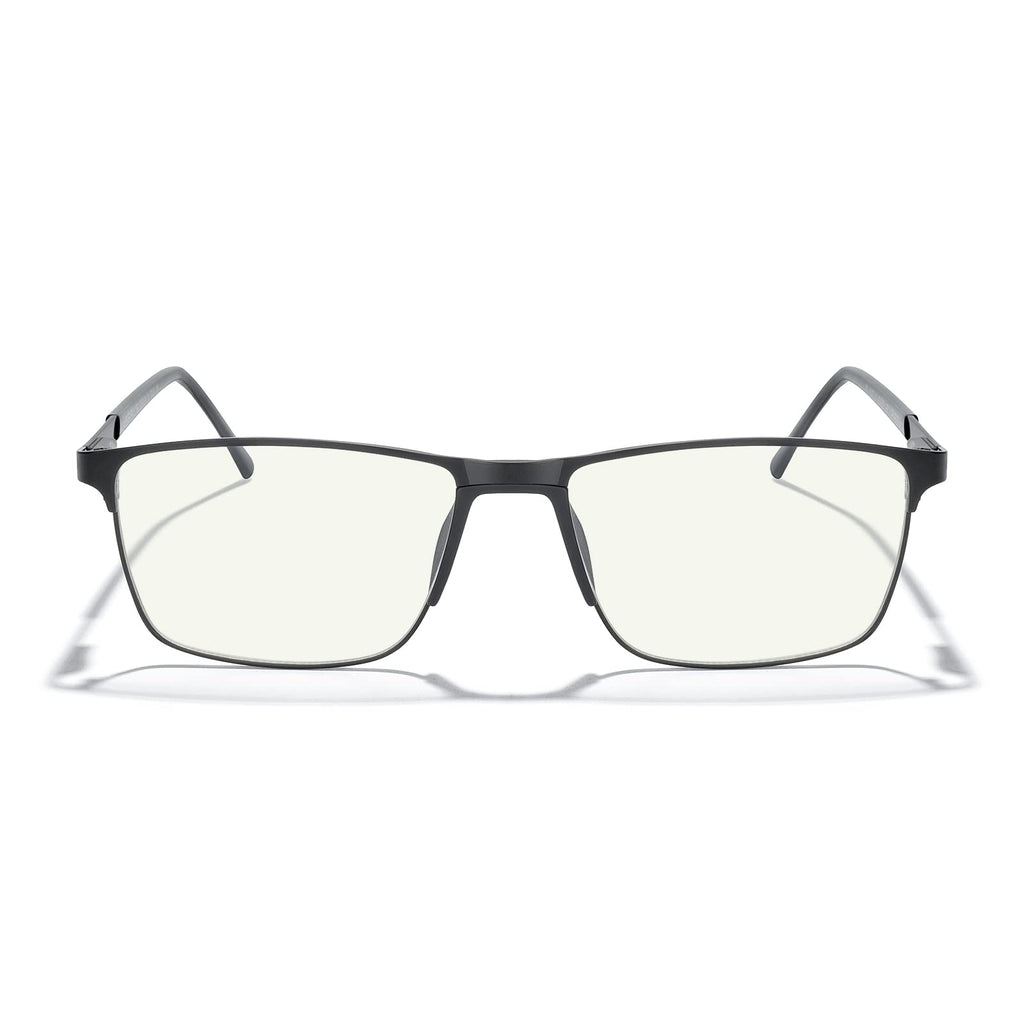MERRY'S Fashion Blue Light Blocking Glasses - Reading Glasses Metal Frame Spring Hinge Readers for Men Eyeglasses