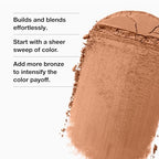 Clinique True Bronze Blendable Pressed Powder Bronzer | Sun-Kissed Glow + Natural Finish