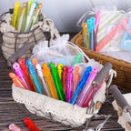 Mini Bubble Wands Bulk 200 Pack 20 Colors, Party Favors Toys for Kids Child, Christmas Celebration,Thanksgiving New Year, Themed Birthday, Wedding, Summer Outdoor, Bath Time, Gifts Box for Girls Boys